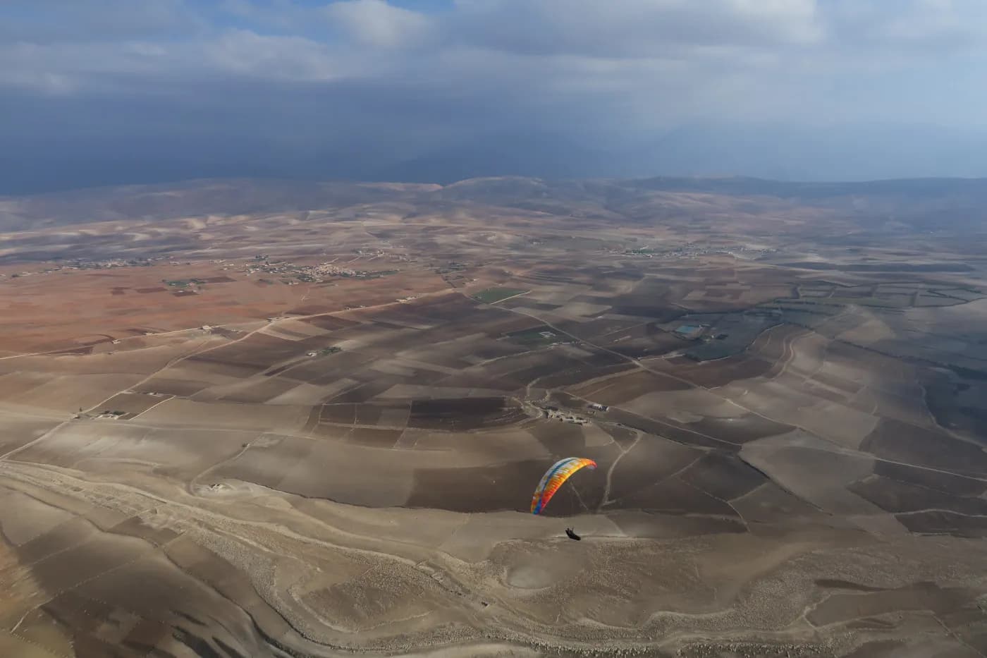 Plateau du Kik behind Aguergour take-off