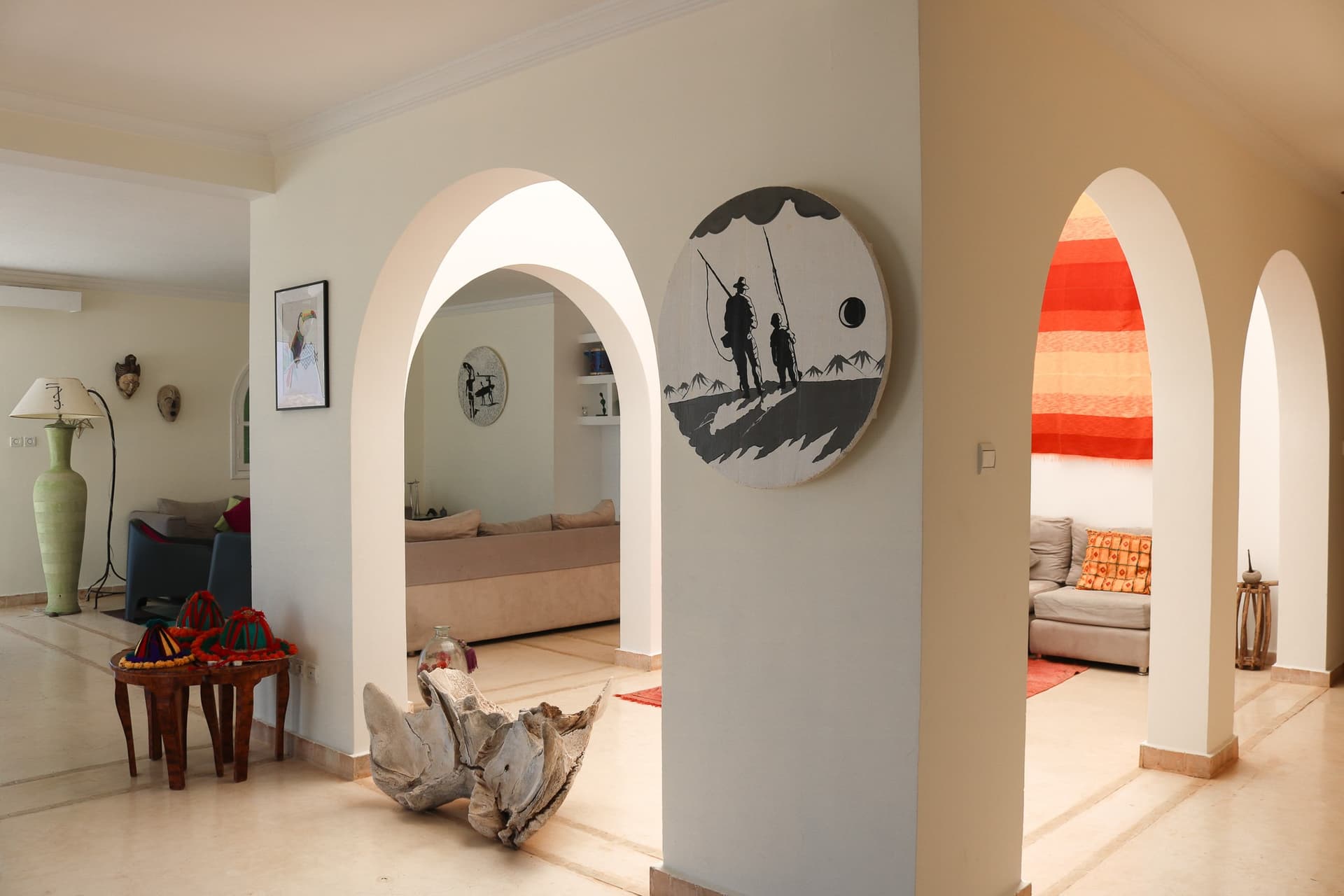 Magical Mirleft: Infinity Villa- view from inside